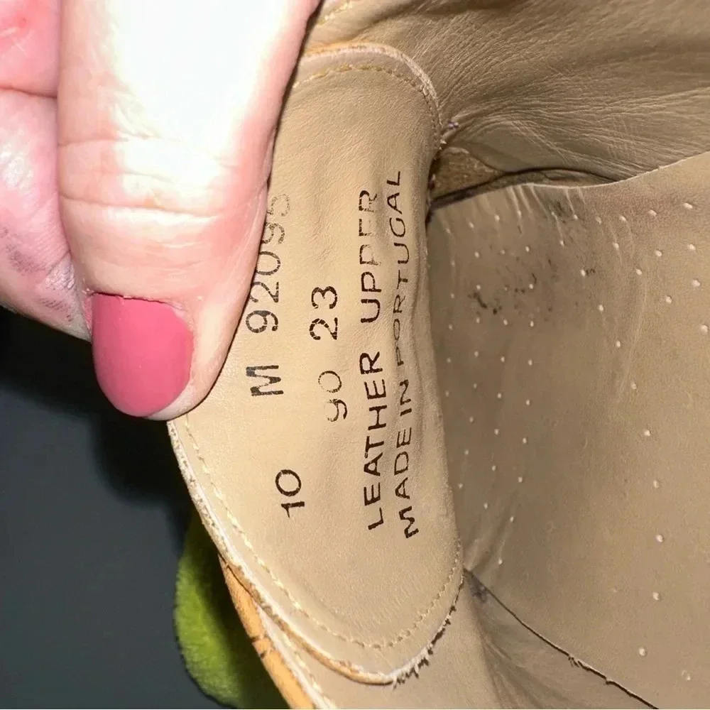 Timberland waterproof natural tan leather distressed Oxford dress shoes‎ size 10 - Picture 8 of 8